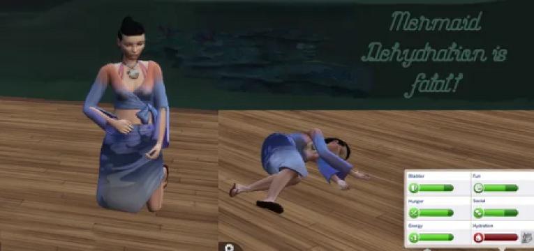 No More Harmless Mermaid Dehydration!