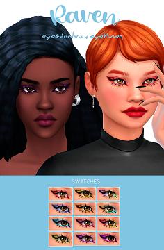 Raven Eyeshadow+Eyeliner