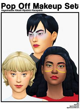 [Dyoreos] Pop Off Makeup Set