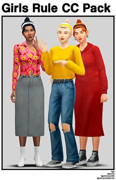 [Dyoreos] Girls Rule CC Pack