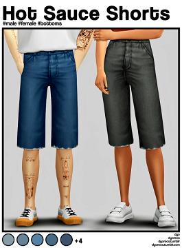 [Dyoreos] Hot Sauce Shorts