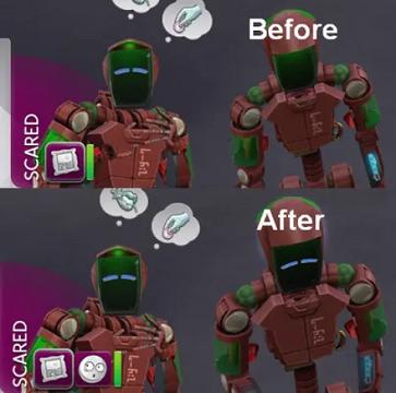 Scared Buff Fix for Servos (Updated)