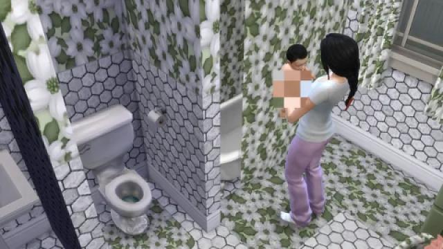 Infant Toddler No Diaper Bathing