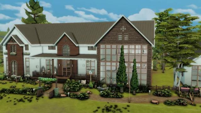 modern ranch style home SHELL 