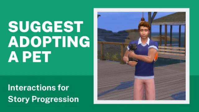 Suggest Adopting a Pet Interactions