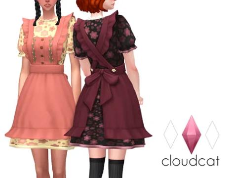 Cottagecore Maid Dress