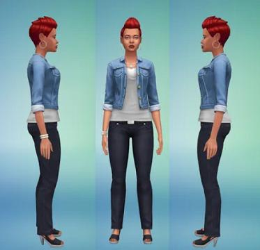 Stand Still in CAS (& No Occult Animations Version)