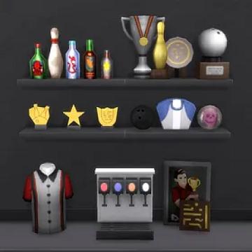 Bowling Stuff Clutter