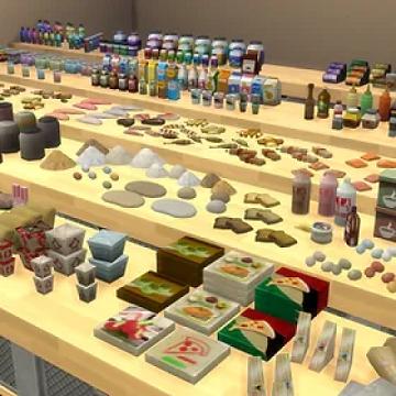 Mega Food & Pantry Clutter Set