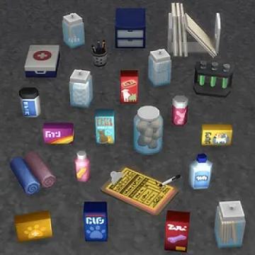 Vet Clinic Clutter