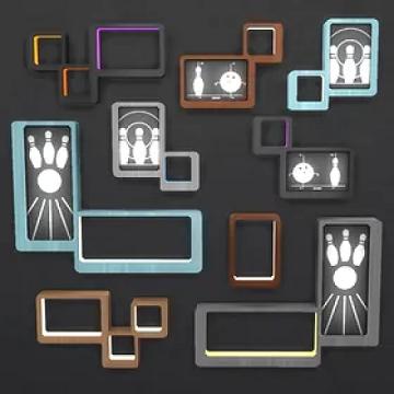 Bowling Stuff Wall Shelves