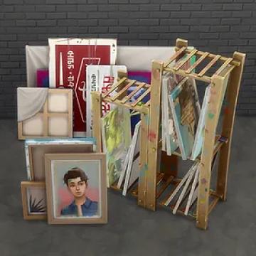 Lotsa Storage! Paintings