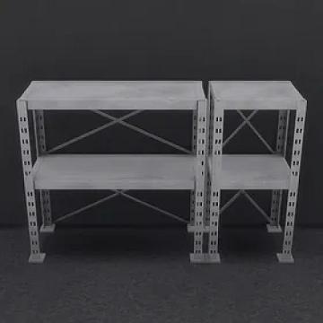 Industrial Inventory Shelves