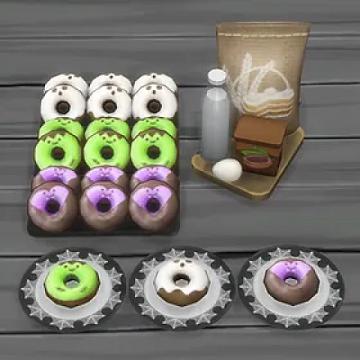 Cute Spooky Doughnuts