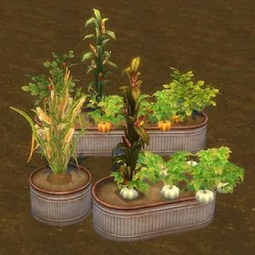 Ranch Metal Planters