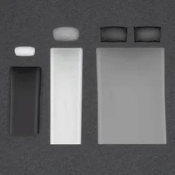 Bed Linens in Black & White