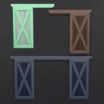 Deco Barn Doors