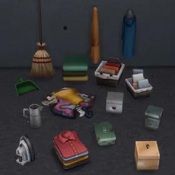Laundry Day Clutter