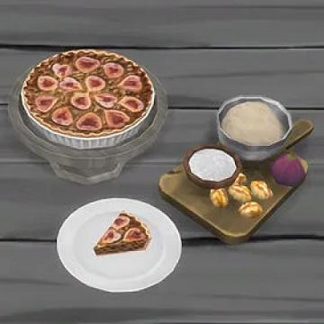Fig & Walnut Tart