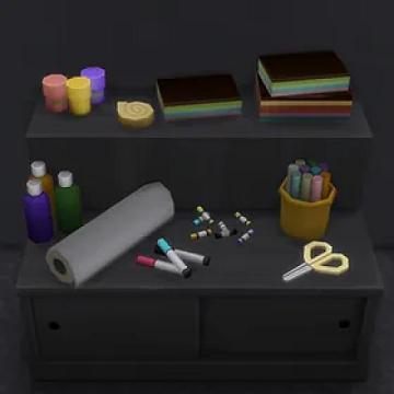 Cranimals Activity Table Clutter