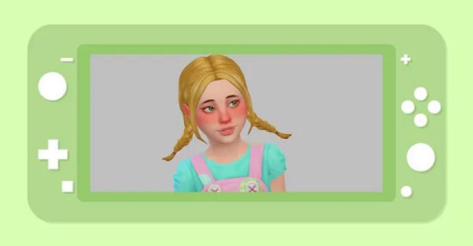 * goo hair : a child conversion by loomellaa.