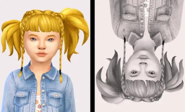 kids hair conversion