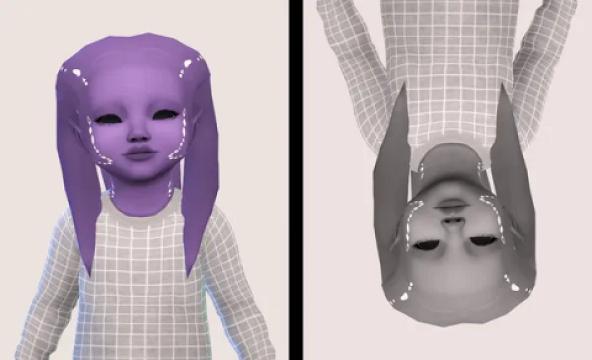 toddler hair conversion