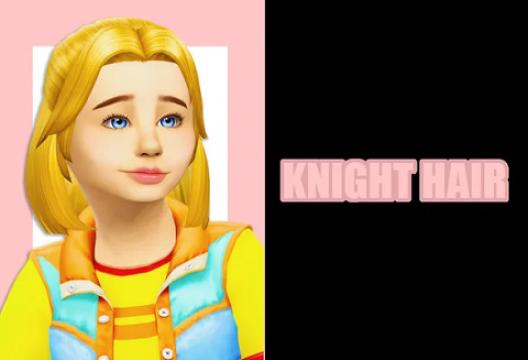 KNIGHT HAIR by shinysilversims
