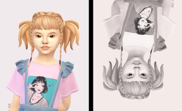 kids hair conversion