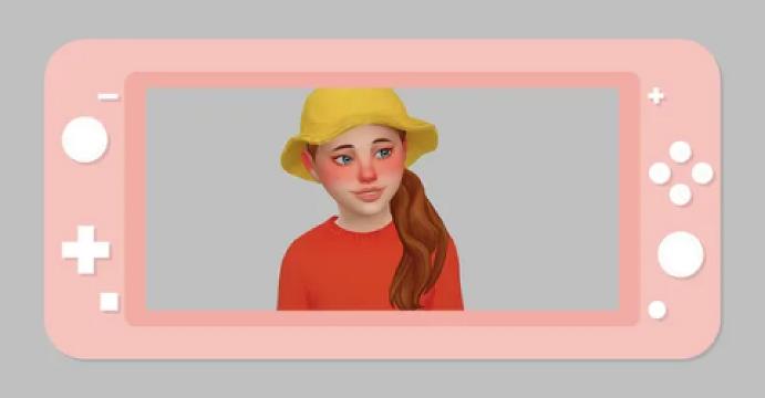 * izzy hair : a conversion by loomellaa