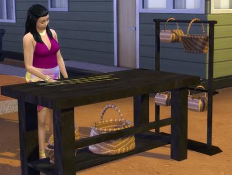 Wicker Making Station