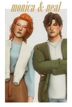 «monica & neal» hairs