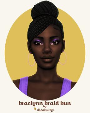 braelynn braid bun