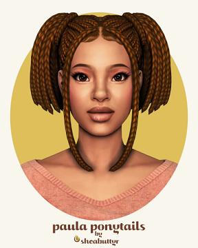 paula ponytails