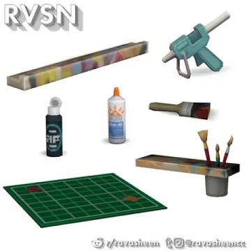 Procraftination Art Clutter