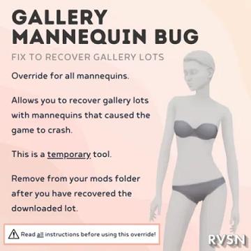 Mannequin Bug Fix