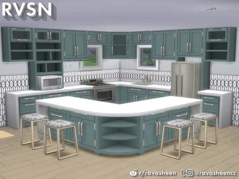 Simmer Down Kitchen Counter