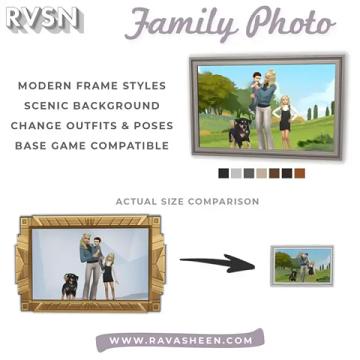 Modern Family Portrait