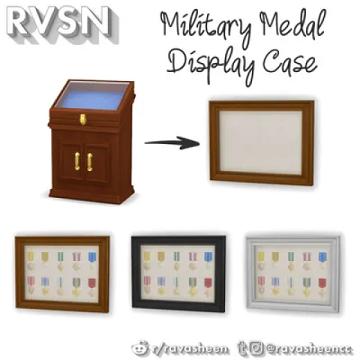Military Medal Display Case