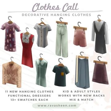 Clothes Call Hanging Clothes