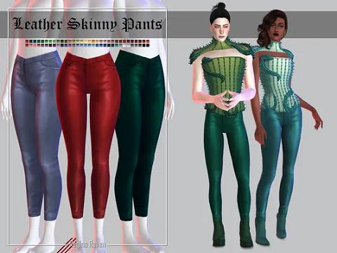Leather Skinny Pants