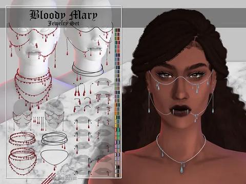 Bloody Mary Jewelry Set