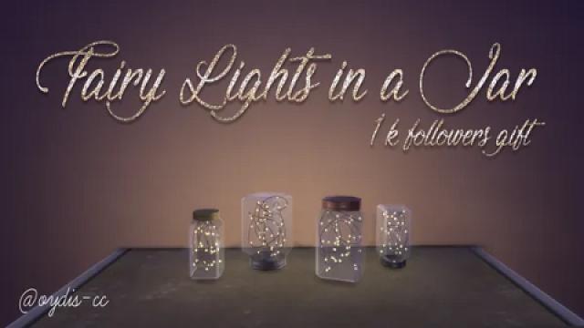 Fairy Lights in a Jar