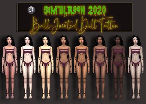 Ball-Jointed Doll Tattoo