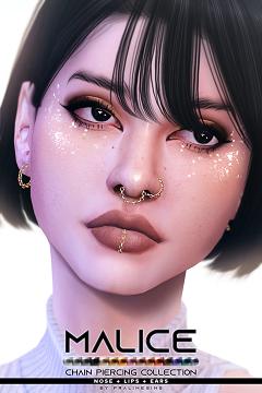 MALICE Chain Piercing Collection