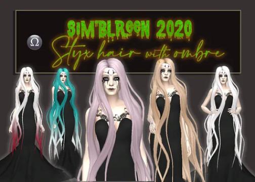 Styx Hair with Ombre Accessory