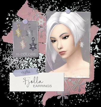 Fjolla Snowflake Earrings