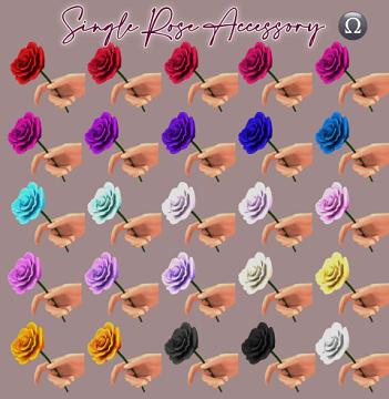 Single Rose Accessory