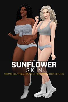 SUNFLOWER Skin & Overlay + BONUS Bodyoil