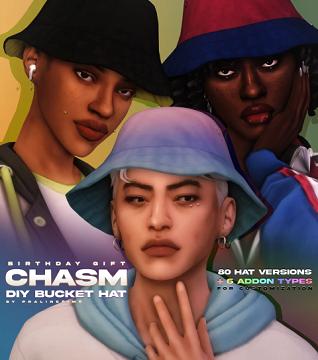 BIRTHDAY GIFT: CHASM DIY Bucket Hat Set